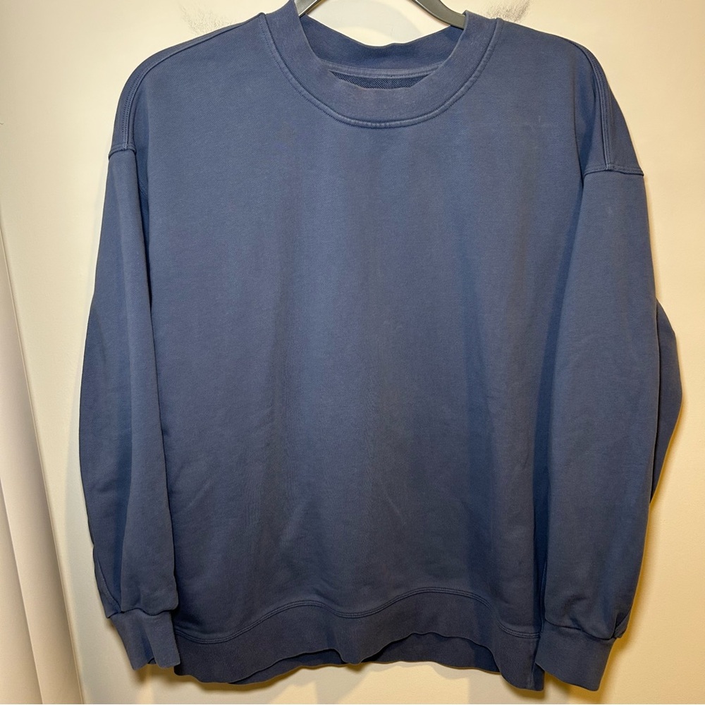 Lululemon Perfectly Oversized Crewneck Blue